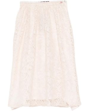 BLAKLACE Lace Halter Top - White