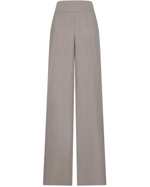 DI STAVNITSER Verona Wool Trousers - Grey