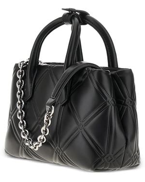 Emporio Armani Quilted Tote Bag - Black