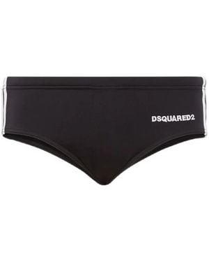 DSquared² Drawstring Swim Trunks - Black