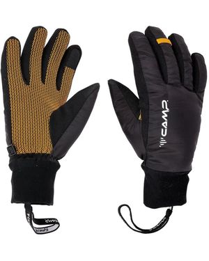 Camp Collection Logo-Print Gloves - Black