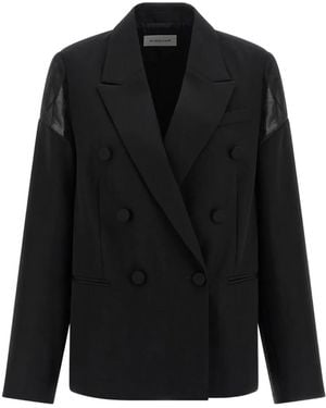 ARMARIUM Sveva Double-Breasted Blazer - Black