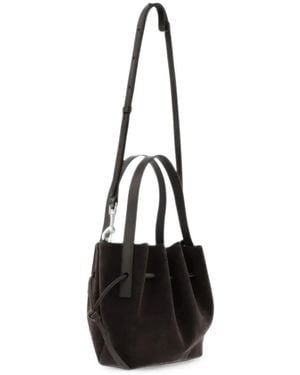 Yuzefi Mini Scallop Tote Bag - Black