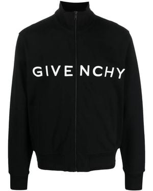 Givenchy Jacke Mit Logo-Print - Schwarz