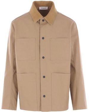 Diomene Patch-Pocket Jacket - Natural