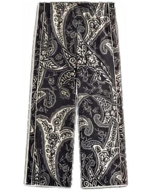 Kith Paisley-Print Trousers - Grey