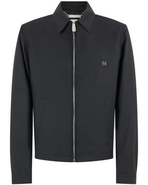 Philipp Plein Zipped Blouson - Black
