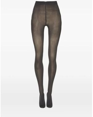 Wolford 50 Opaque Shimmering Tights - Gray