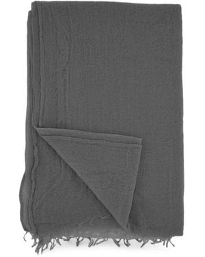 Destin Frayed Scarf - Grey