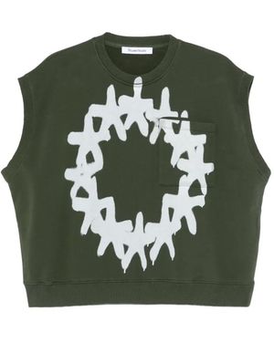 Etudes Studio Europa Sleeveless Sweatshirt - Green