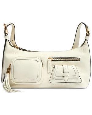 Lancel S Premier Flirt Multi-Pocket Cross Body Bag - Natural