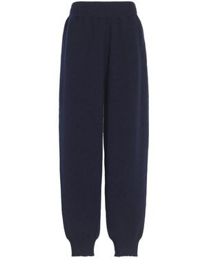 Barrie B Label Cashmere Pants - Blue
