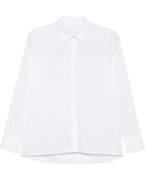 Robert Friedman Button-Up Long-Sleeve Shirt - White