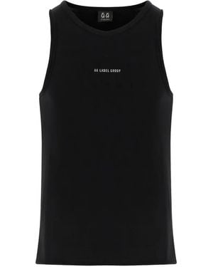 44 Label Group Sleeveless Top - Black