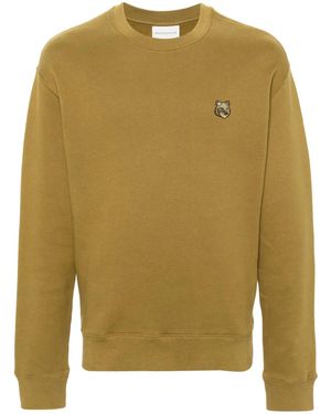 Maison Kitsuné ロゴ スウェットシャツ - グリーン