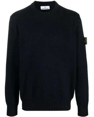 Stone Island コンパスモチーフ プルオーバー - ブルー