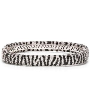 Apm Monaco Zebra Armreif - Weiß