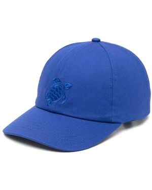 Vilebrequin Logo-Embroidered Cap - Blue