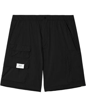 Chocoolate Multi-Pocket Cargo Shorts - Black