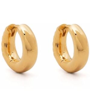 Maria Black Laideback 8 Huggie Earrings - Metallic