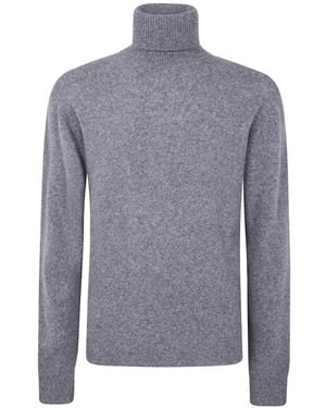 Nuur Klassischer Rollkragenpullover - Blau