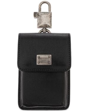 Dolce & Gabbana Accessoires De Voyage À Cadenas - Noir