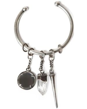 Ann Demeulemeester Arto Charm Bracelet - White
