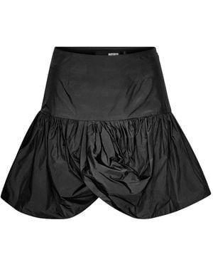 ROTATE BIRGER CHRISTENSEN Balloon Mini Skirt - Black