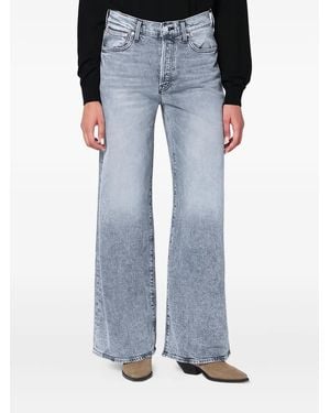 Mother Jean The Ditch Roller Sneak En Coton - Bleu