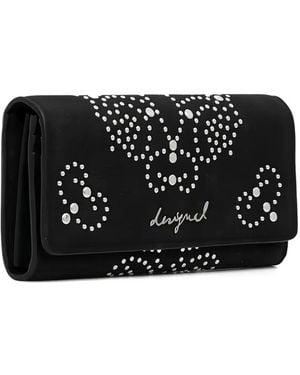 Desigual Studded Detachable Cardholder Wallet - Black
