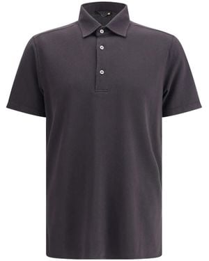 Loro Piana Kurzärmeliges Poloshirt - Schwarz