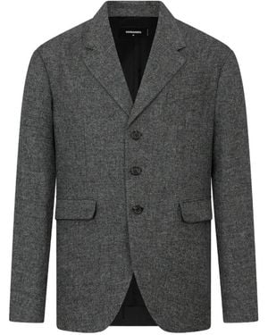 DSquared² Tweed2 Osaka Blazer - Grey