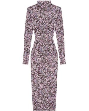Isabel Marant Vanessa Midi Dress - Purple