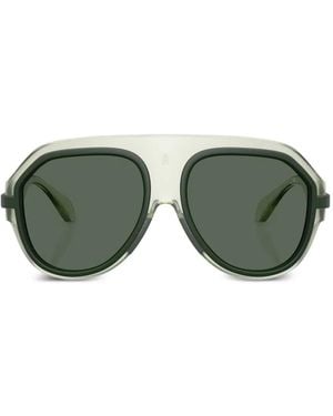 Moncler Fynder Sunglasses - Green
