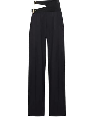 Chloé Classic High Waisted Pencil Trousers - Blue