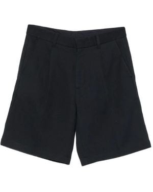 ALPHATAURI Pantalones Cortos Con Pinzas - Negro
