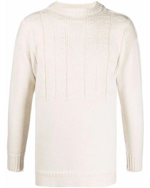 Maison Margiela メゾン・マルジェラ クルーネック セーター - ナチュラル