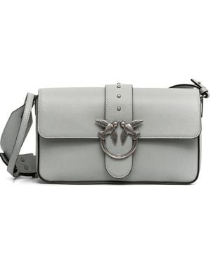 Pinko Love One Crossbody Bag - Grey