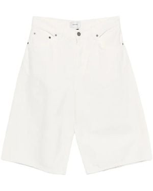 Haikure Short En Jean New Becky Full 44 À Cinq Poches - White