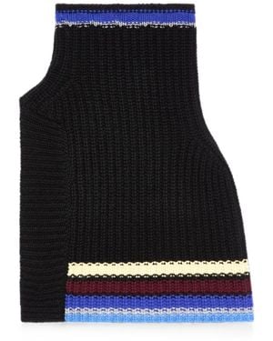 Dries Van Noten Schalkragen Aus Wolle - Schwarz