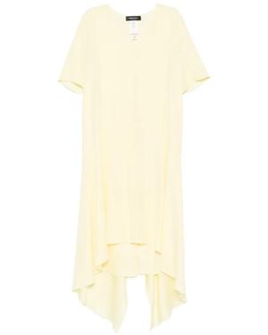 Fabiana Filippi Viscose Acetate Dress - White