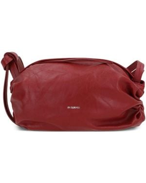 Jil Sander Cushion Shoulder Bag - Red