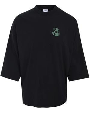 Marcelo Burlon County Tシャツ - ブルー