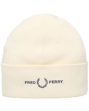 Fred Perry Gorro Con Logo Bordado - Neutro