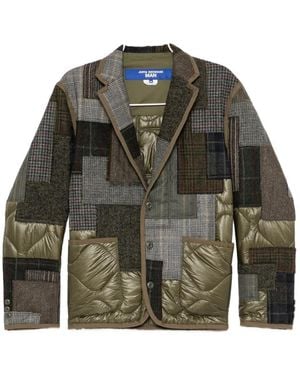 Junya Watanabe Quilted J019 Blazer - Green