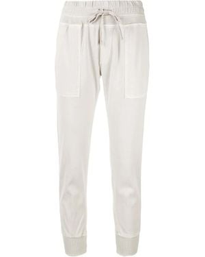 James Perse Drawstring Waist Trousers - White