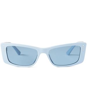 Jimmy Choo Gafas de sol Lexy con montura rectangular - Azul