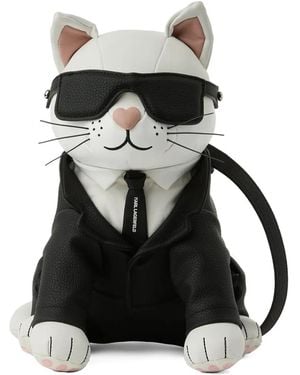 KARL LAGERFELD Ikon Choupette Tote Bag - Black