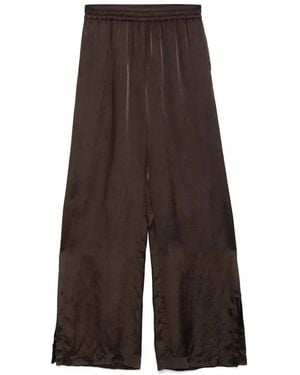 Aspesi サテンパンツ - ブラウン