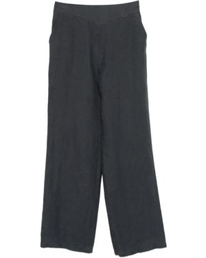 agnès b. Ginette Straight-Leg Pants - Gray